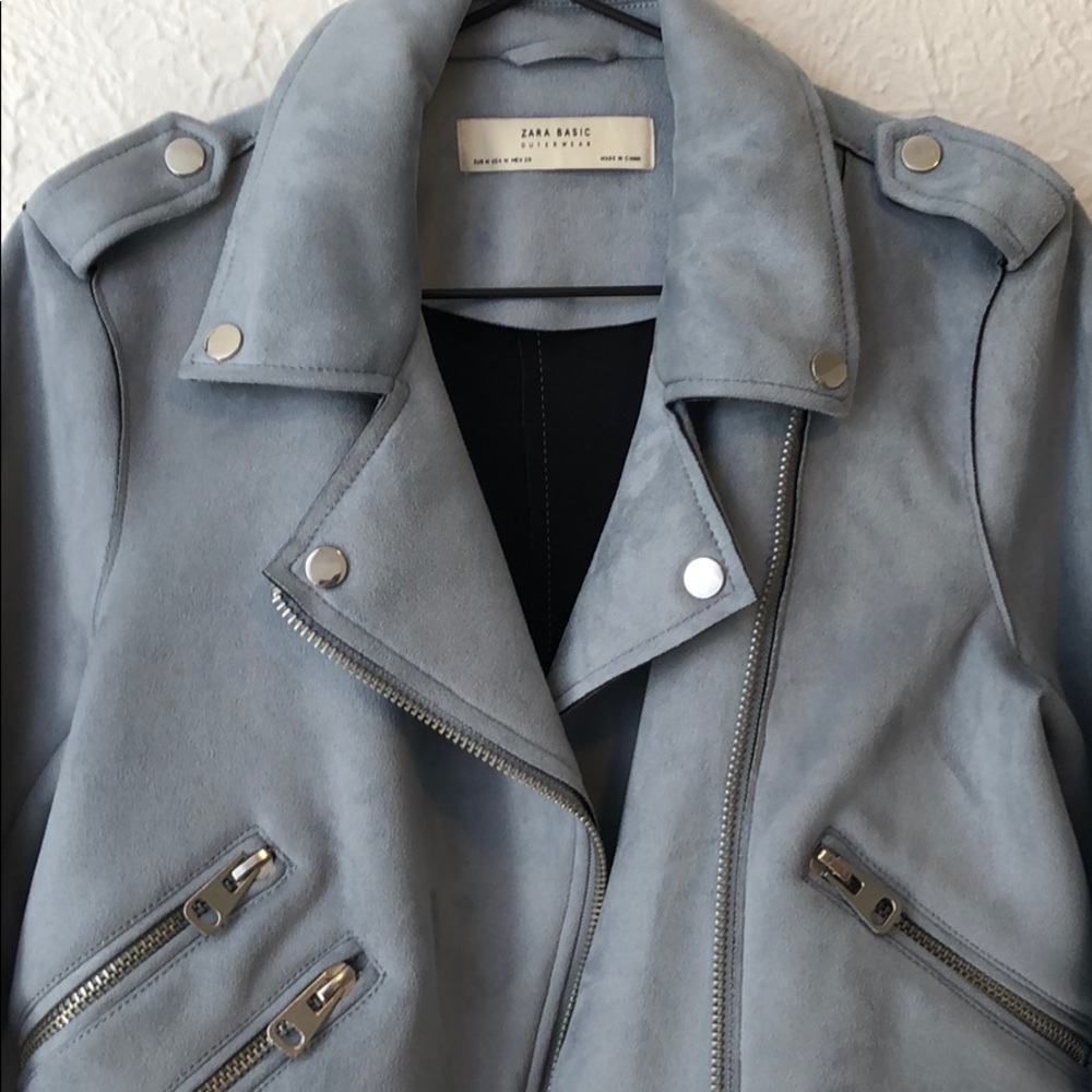 Zara suede jacket